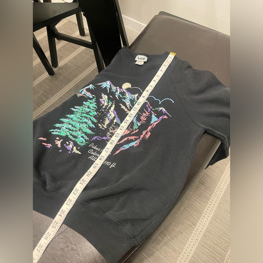 Vintage Lee crewneck pikes peak unisex sweatshirt M - Picture 5 of 6
